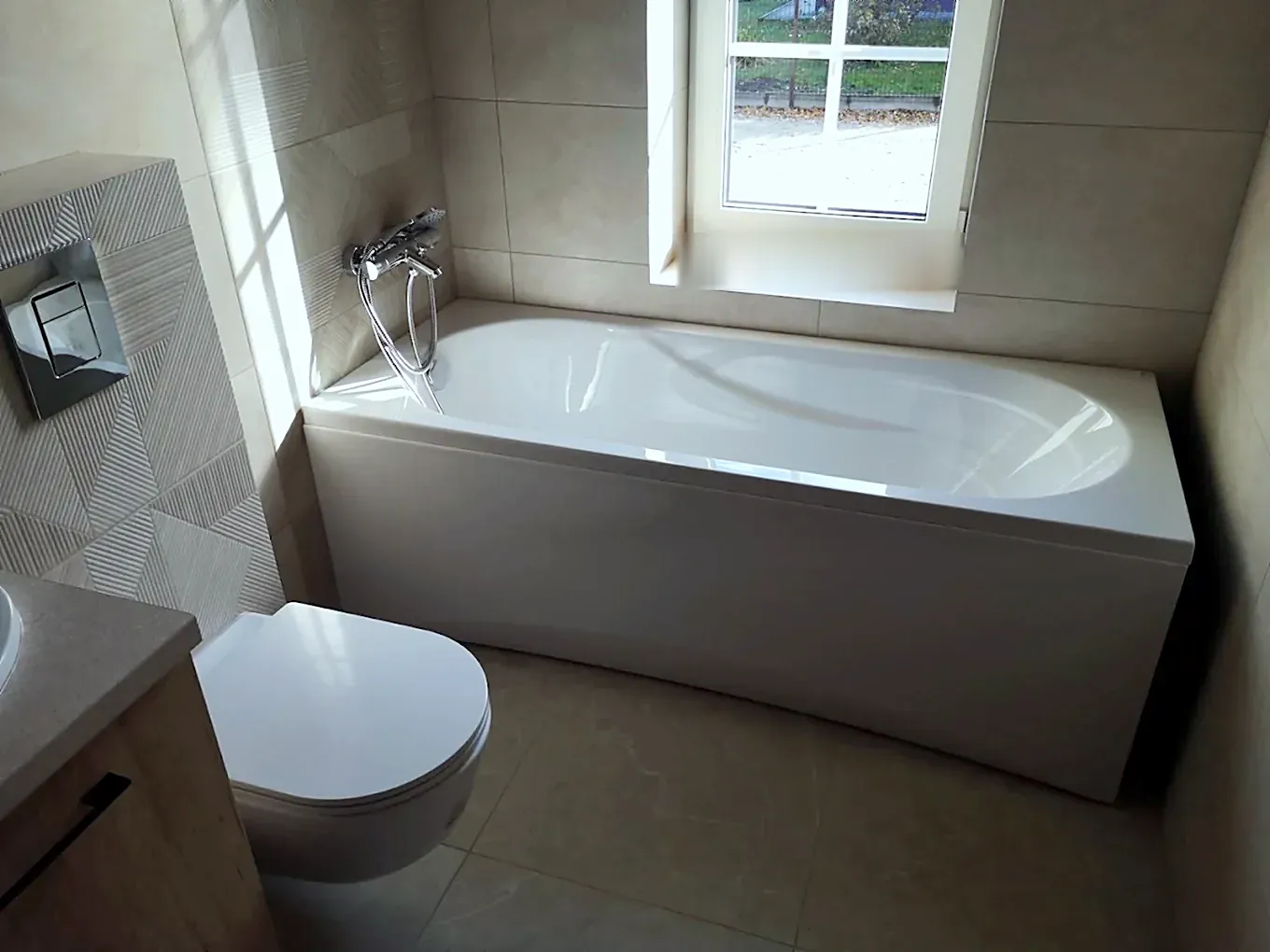 Bathroom plumbing in Šiauliai